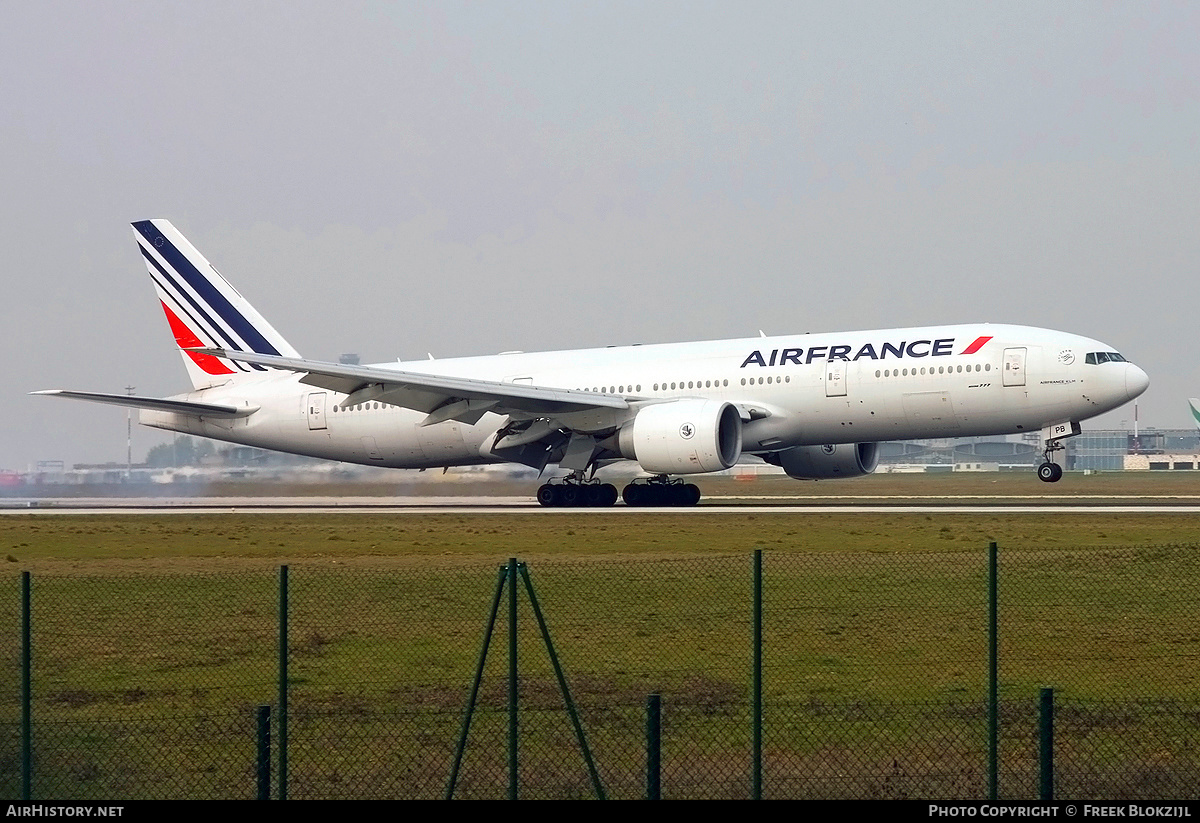 Aircraft Photo of F-GSPB | Boeing 777-228/ER | Air France | AirHistory.net #369809