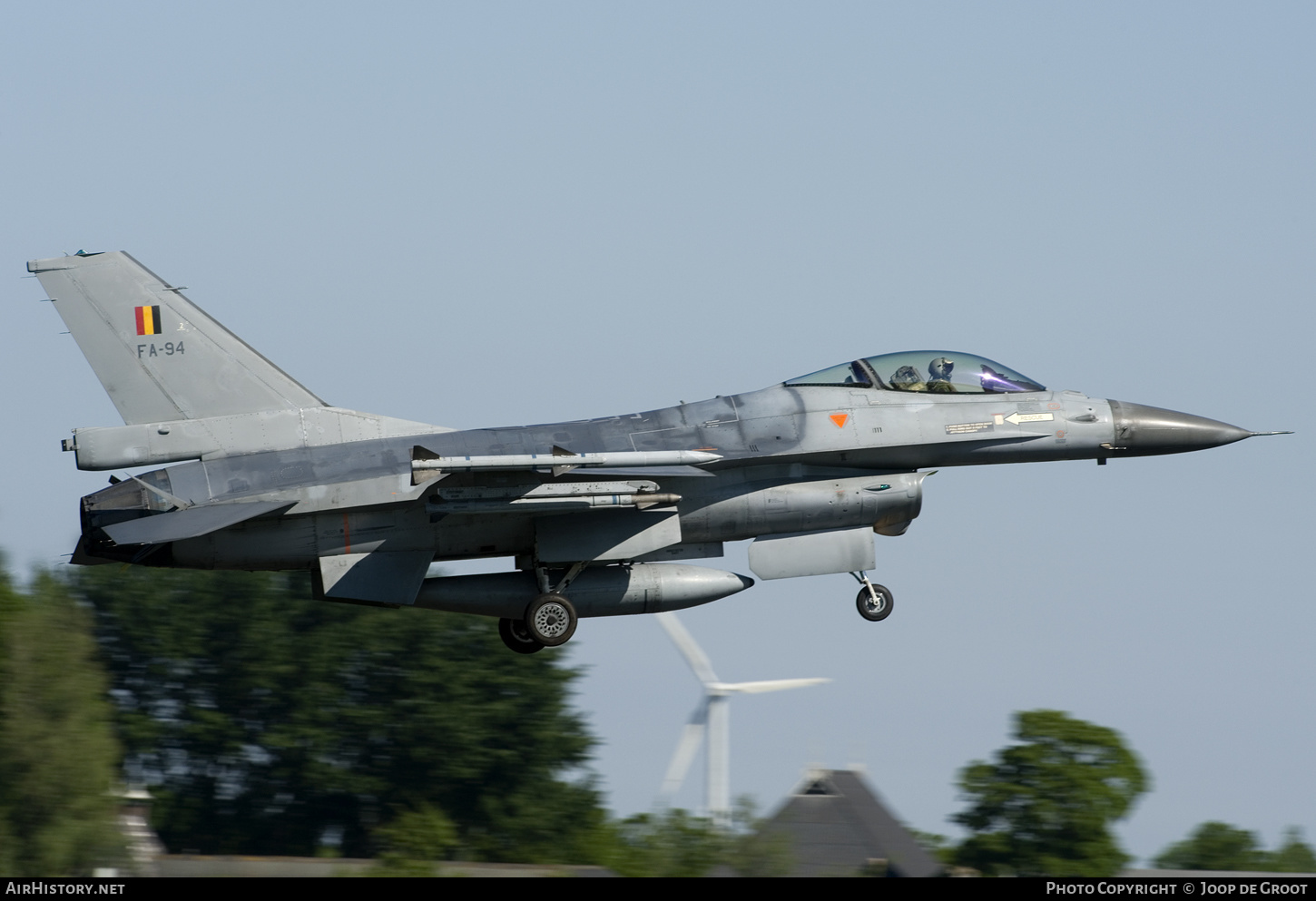 Aircraft Photo of FA-94 | General Dynamics F-16AM Fighting Falcon | Belgium - Air Force | AirHistory.net #369818