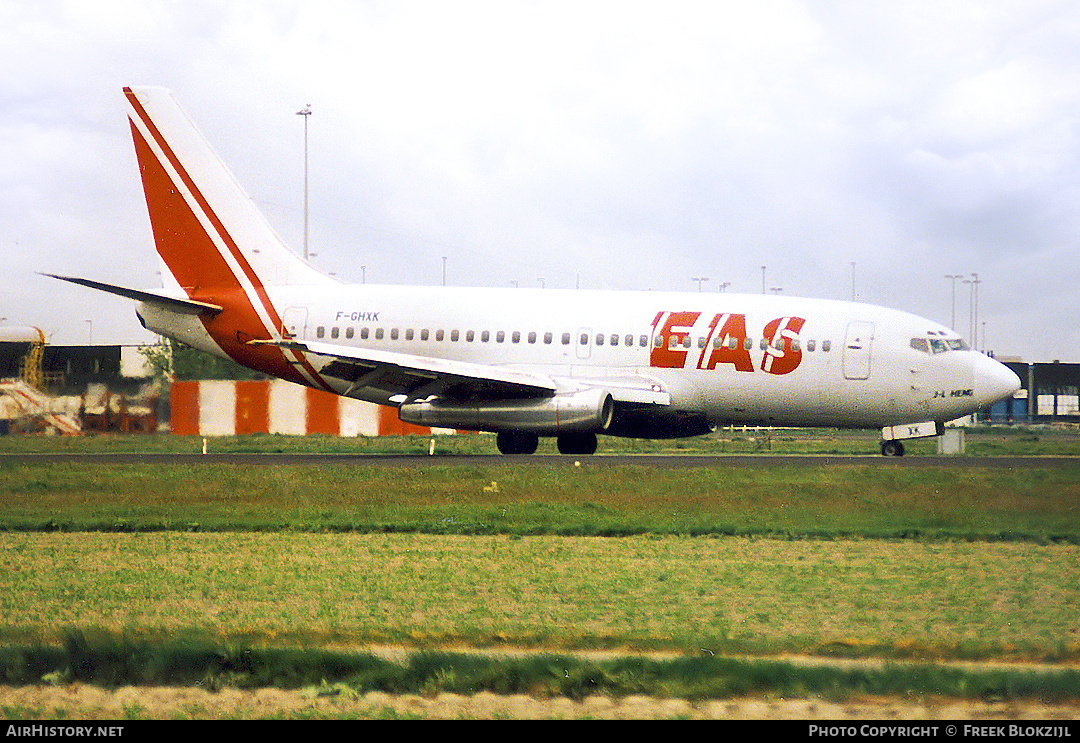 Aircraft Photo of F-GHXK | Boeing 737-2A1/Adv | EAS - Europe Aero Service | AirHistory.net #369821