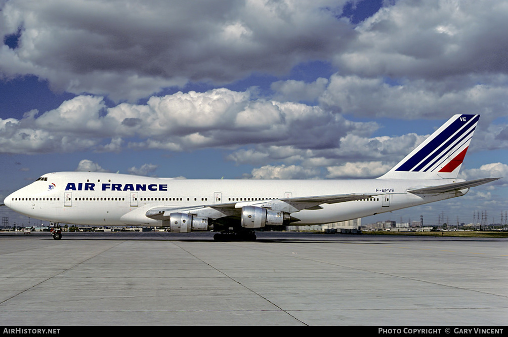Aircraft Photo of F-BPVE | Boeing 747-128 | Air France | AirHistory.net #369829