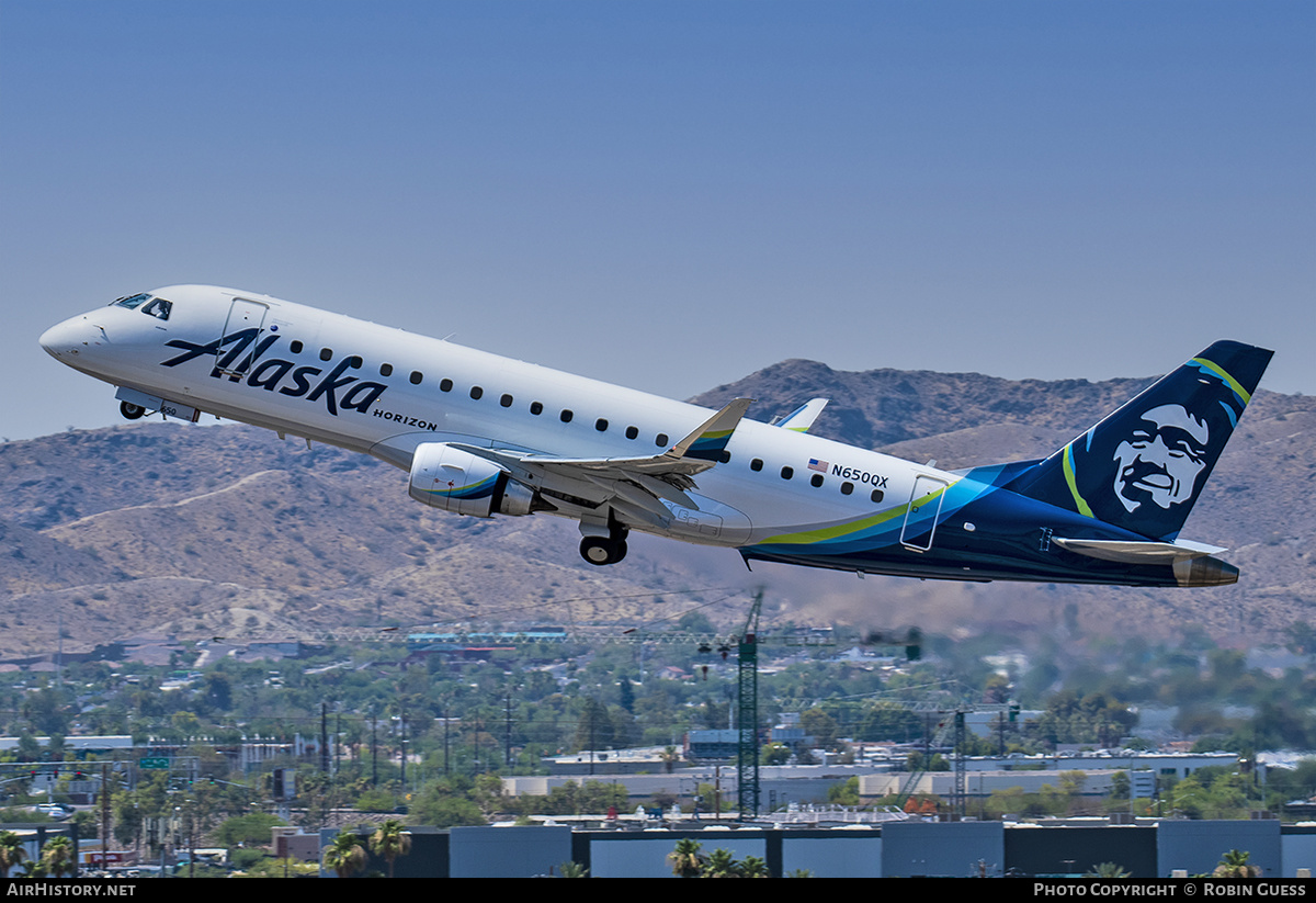 Aircraft Photo of N650QX | Embraer 175LR (ERJ-170-200LR) | Alaska Airlines | AirHistory.net #369830