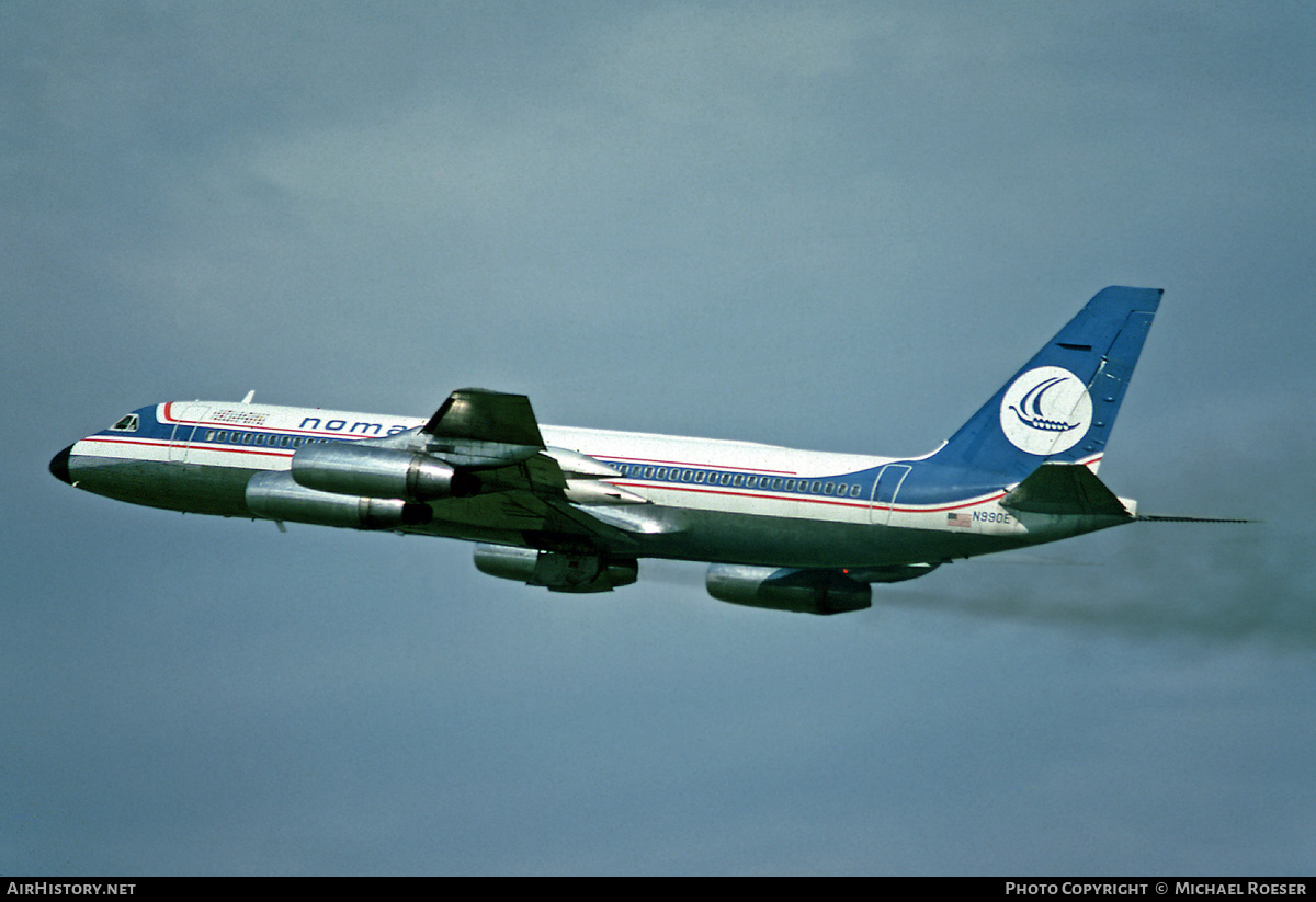 Aircraft Photo of N990E | Convair 990A (30A-5) | Nomads Travel Club | AirHistory.net #369834