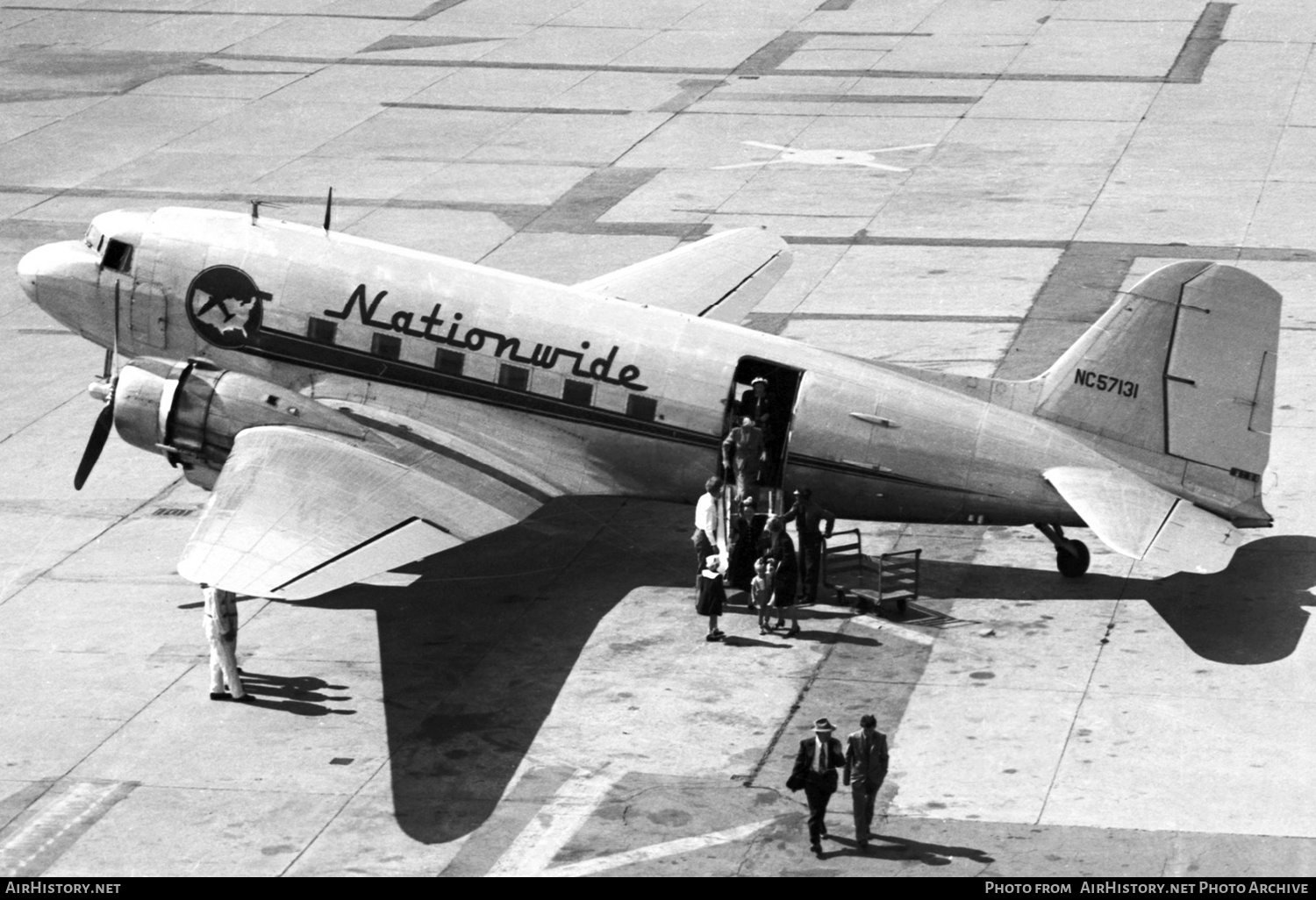 Aircraft Photo of NC57131 | Douglas C-47A Skytrain | Nationwide Airlines | AirHistory.net #369835