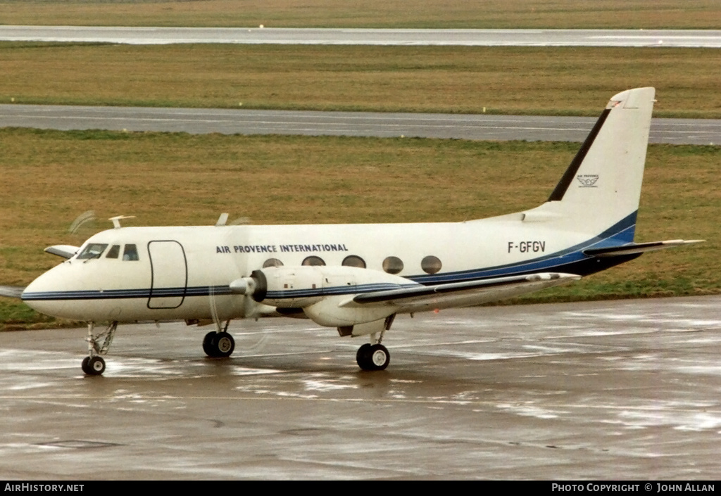 Aircraft Photo of F-GFGV | Grumman G-159 Gulfstream I | Air Provence International | AirHistory.net #369838