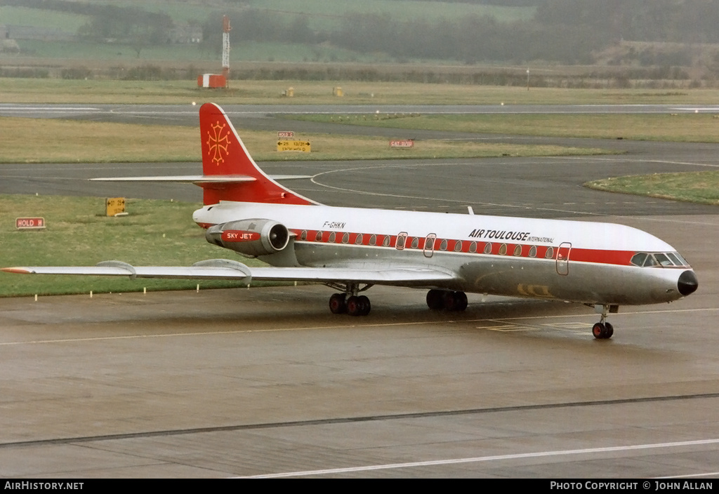 Aircraft Photo of F-GHKN | Sud SE-210 Caravelle 10B3 Super B | Air Toulouse International | AirHistory.net #369844