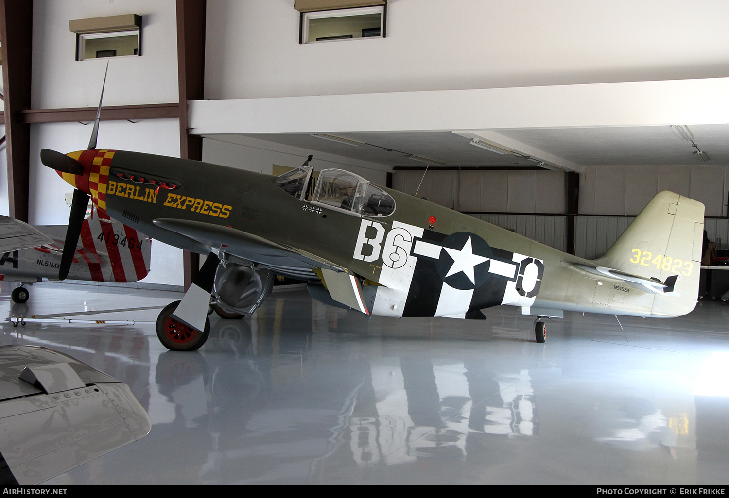 Aircraft Photo of N515ZB / 324823 | North American P-51B Mustang | USA - Air Force | AirHistory.net #369851