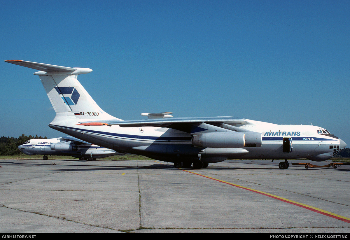 Aircraft Photo of RA-76820 | Ilyushin Il-76TD | Aviatrans | AirHistory.net #369854