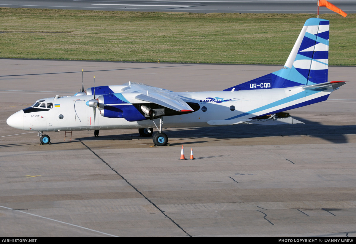 Aircraft Photo of UR-CQD | Antonov An-26B | Vulkan Air | AirHistory.net #369855