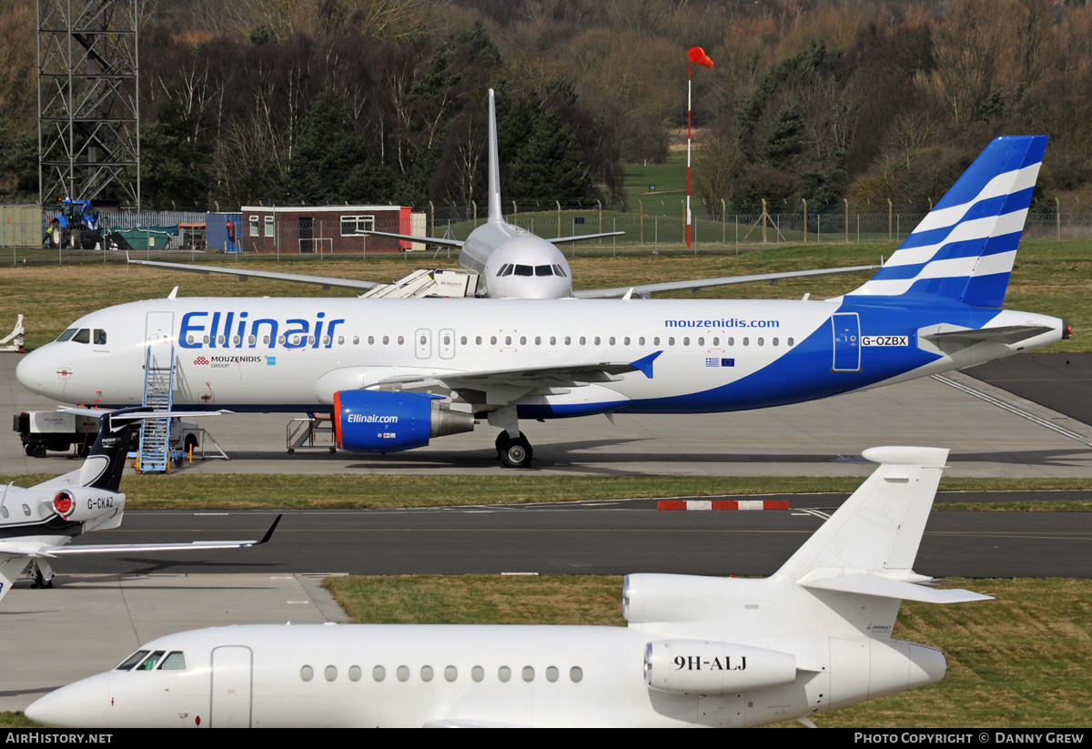 Aircraft Photo of G-OZBX | Airbus A320-214 | Ellinair | AirHistory.net #369864