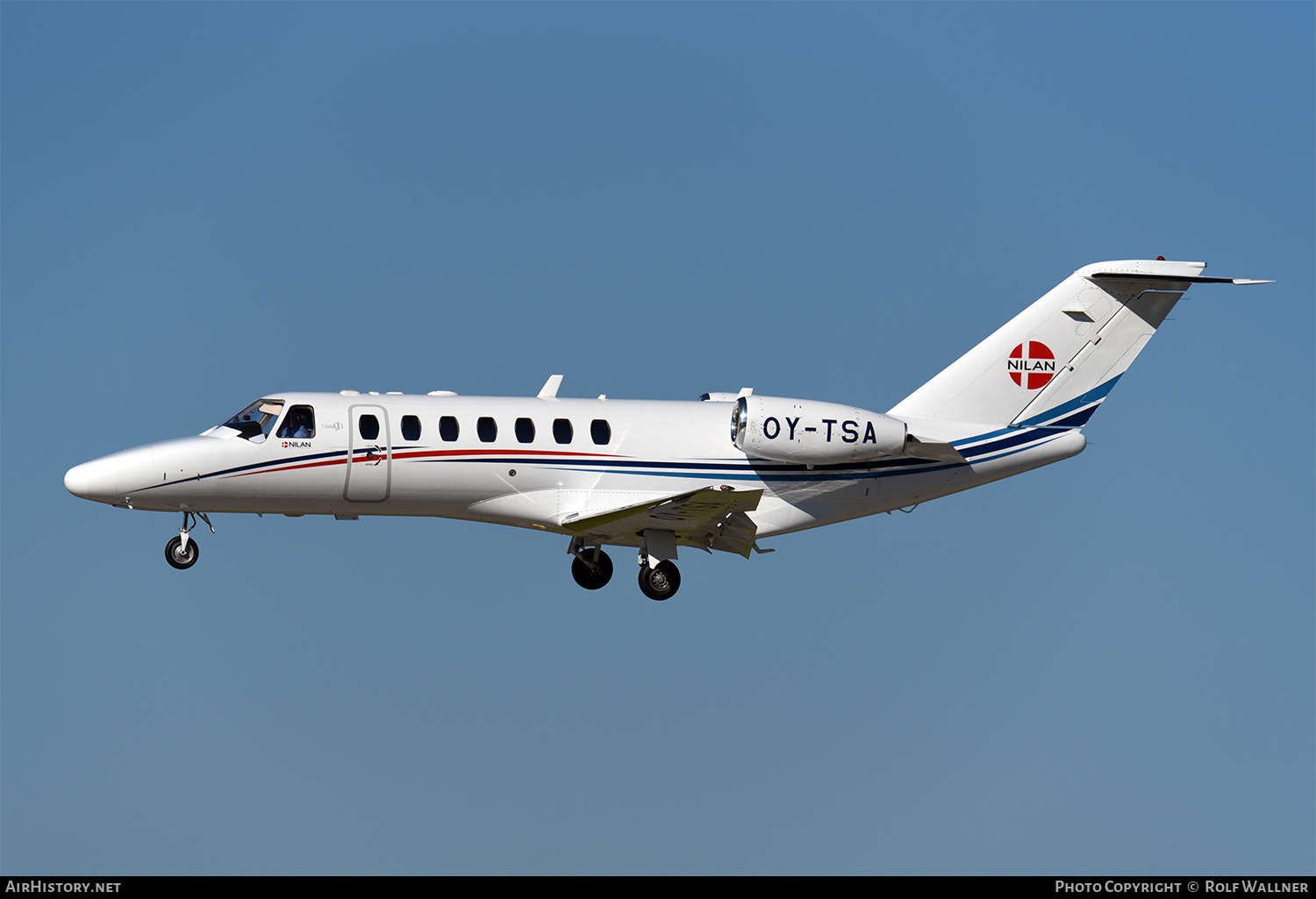 Aircraft Photo of OY-TSA | Cessna 525B CitationJet CJ3 | Nilan | AirHistory.net #369876