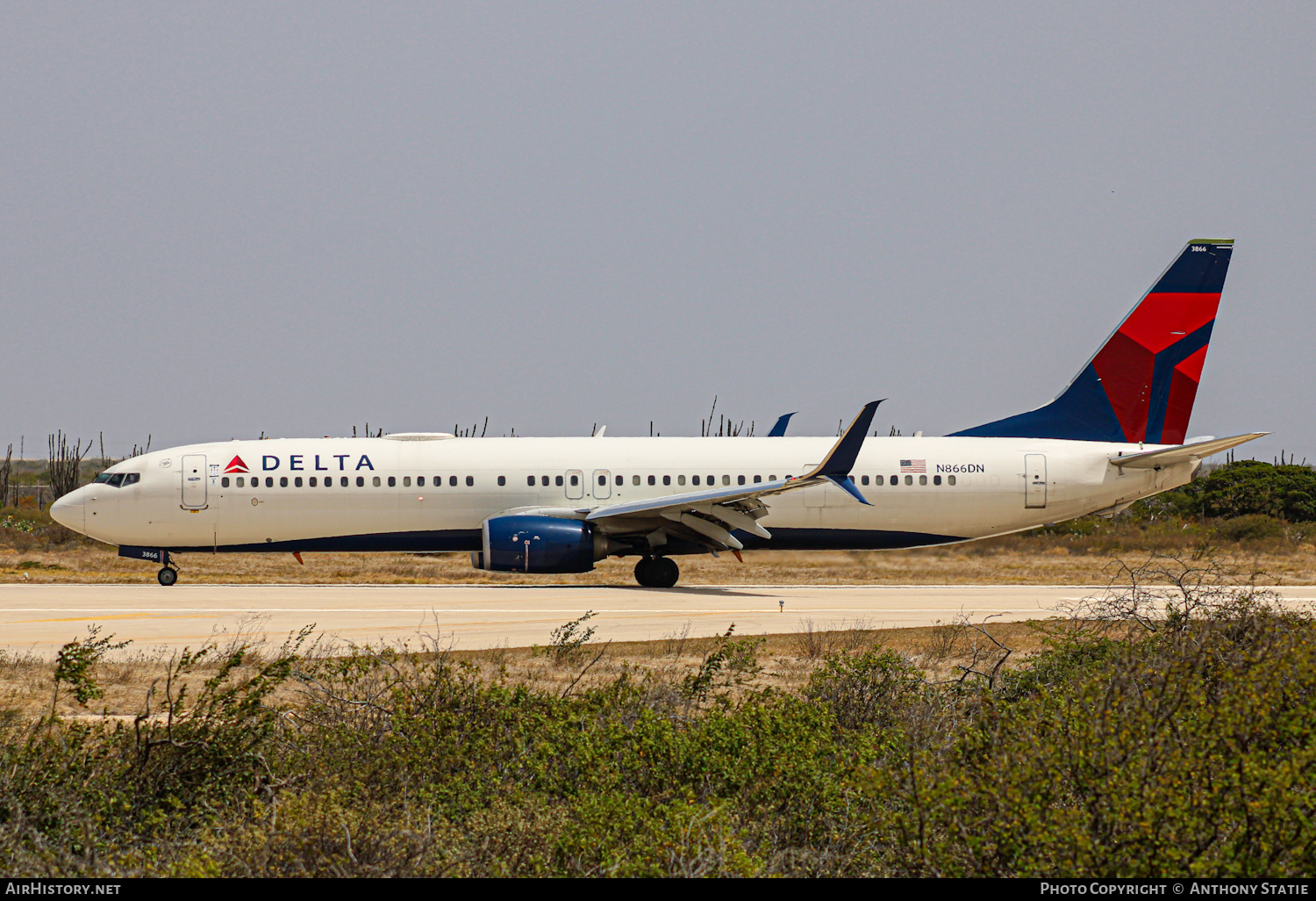 Aircraft Photo of N866DN | Boeing 737-932/ER | Delta Air Lines | AirHistory.net #369877