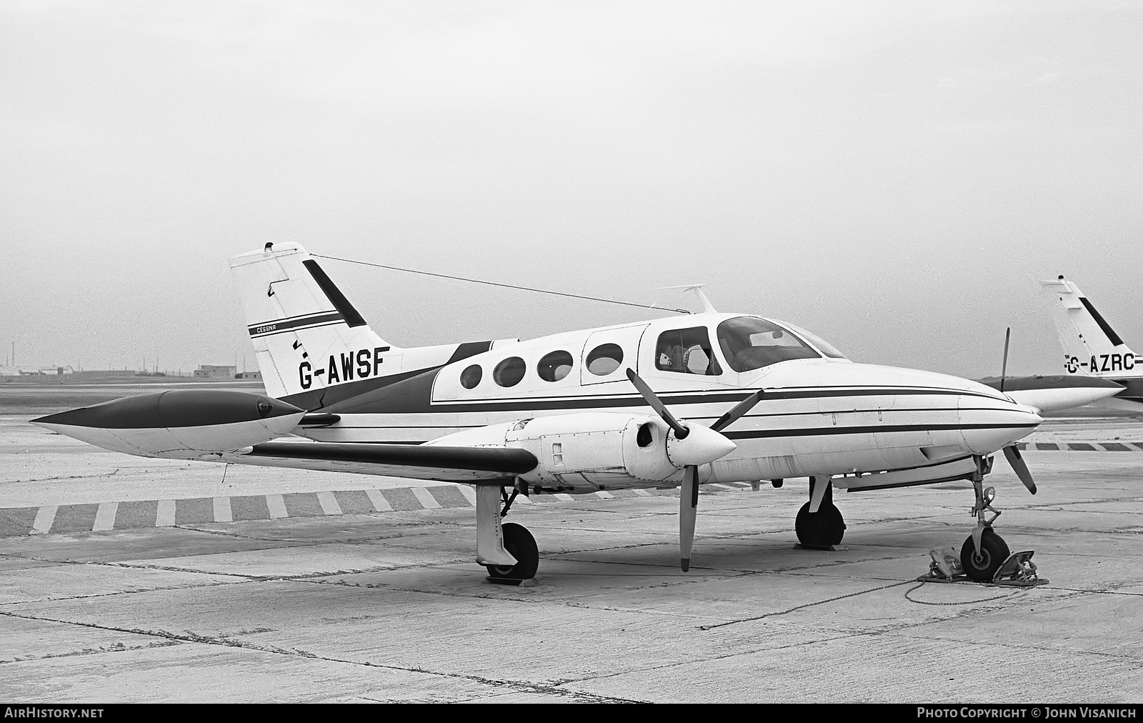 Aircraft Photo of G-AWSF | Cessna 401 | AirHistory.net #369884