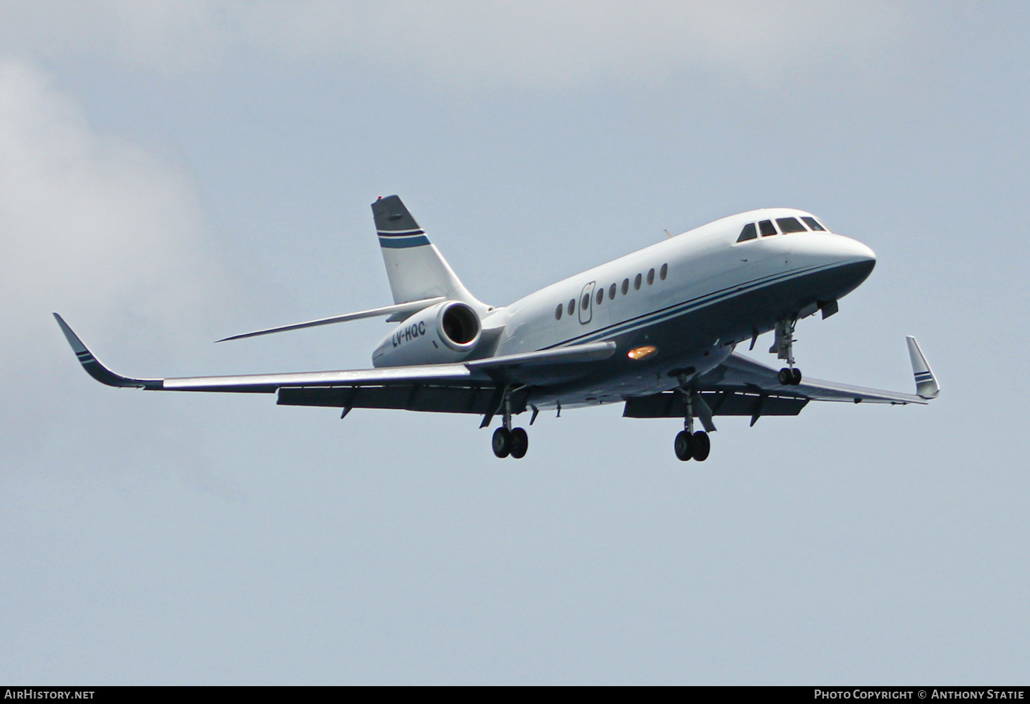 Aircraft Photo of LV-HQC | Dassault Falcon 2000 | AirHistory.net #369894