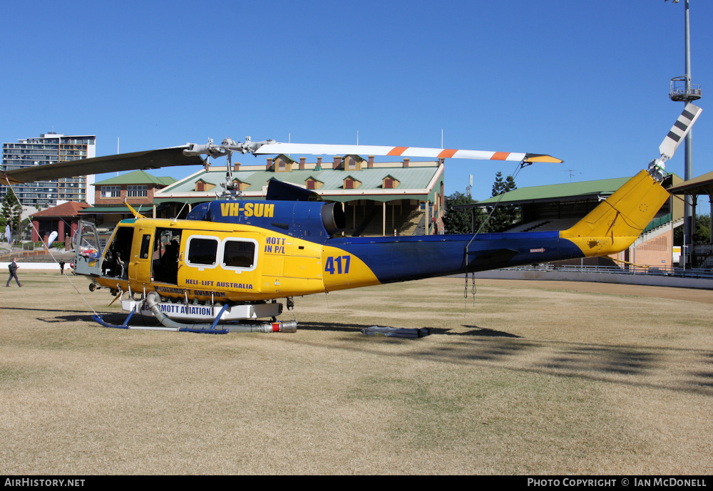 Aircraft Photo of VH-SUH | Bell 214B-1 Biglifter | Heli-Lift Australia | AirHistory.net #369909