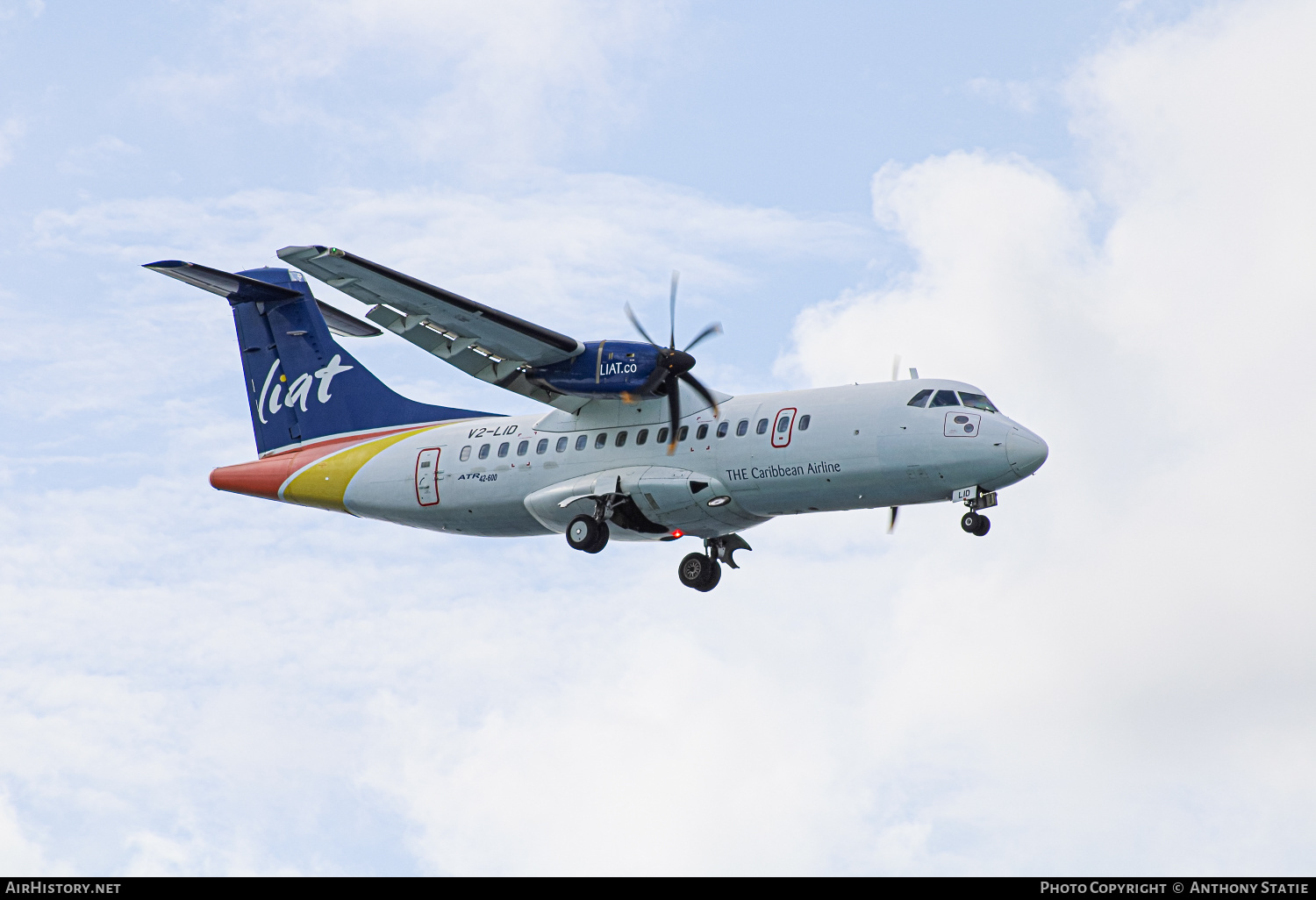 Aircraft Photo of V2-LID | ATR ATR-42-600 | LIAT - Leeward Islands Air Transport | AirHistory.net #369912