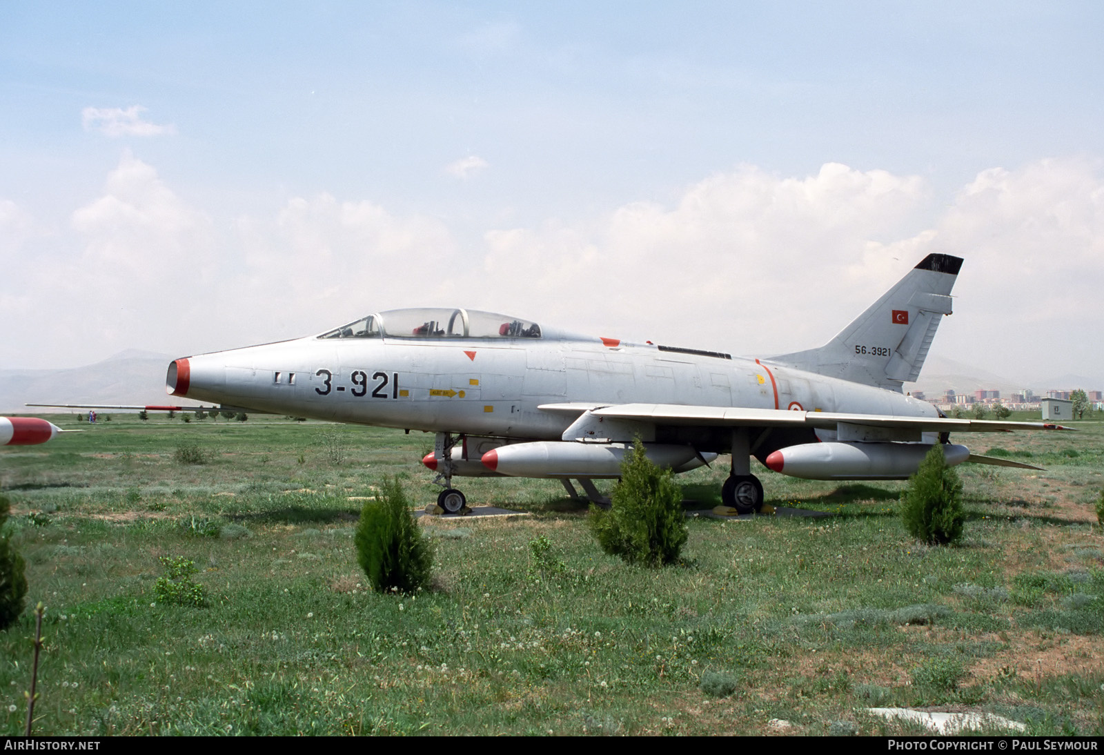 Aircraft Photo of 56-3921 | North American F-100F Super Sabre | Turkey - Air Force | AirHistory.net #369918