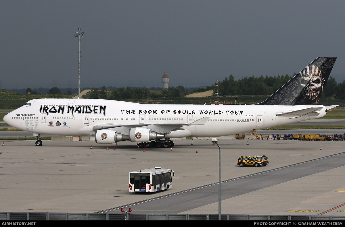 Aircraft Photo of TF-AAK | Boeing 747-428 | Iron Maiden | AirHistory.net #369927