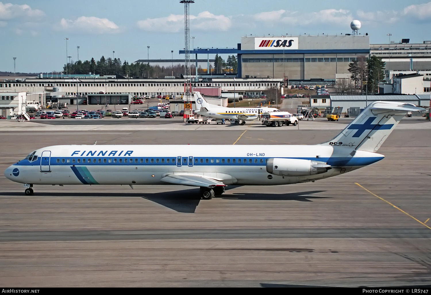 Aircraft Photo of OH-LND | McDonnell Douglas DC-9-41 | Finnair | AirHistory.net #369928