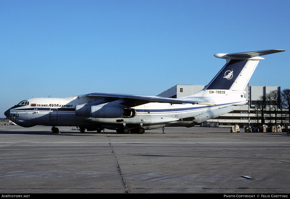 Aircraft Photo of EW-78839 | Ilyushin Il-76MD | Trans Avia Export | AirHistory.net #369948