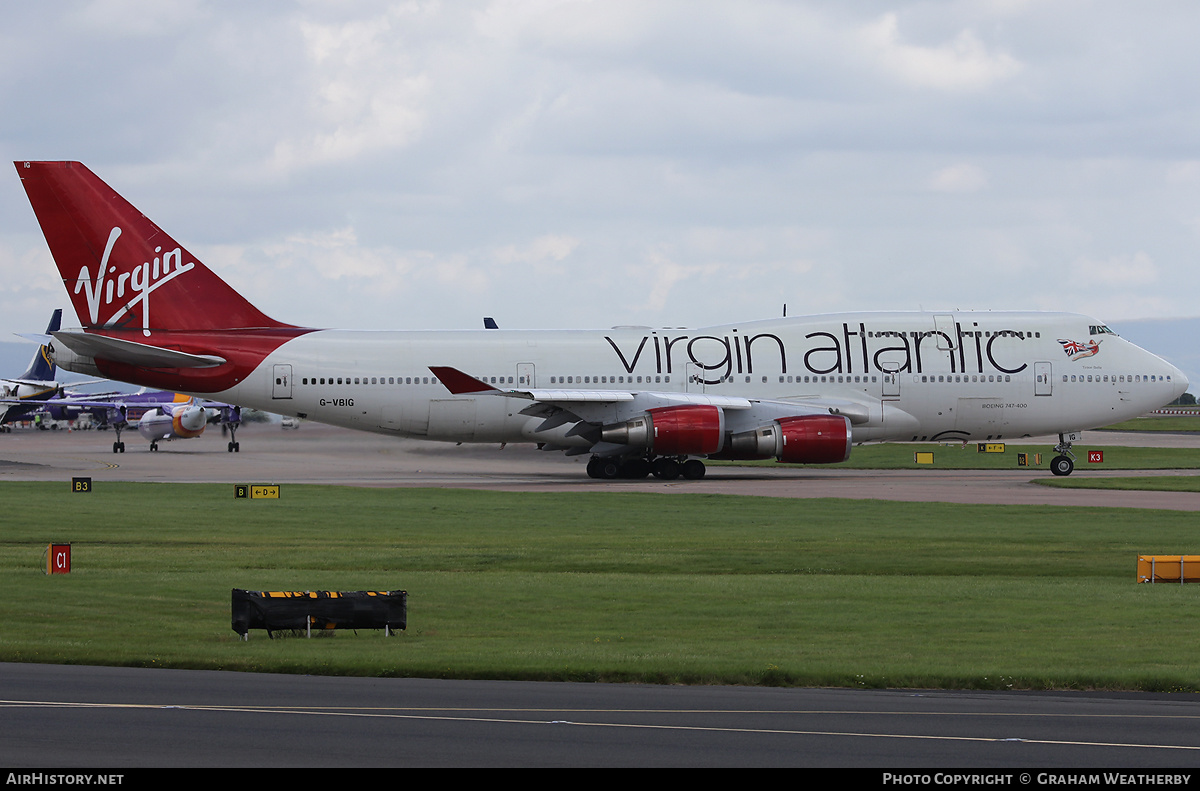 Aircraft Photo of G-VBIG | Boeing 747-4Q8 | Virgin Atlantic Airways | AirHistory.net #369949