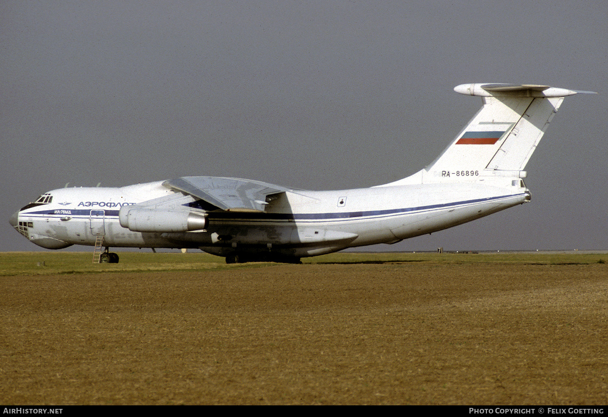 Aircraft Photo of RA-86896 | Ilyushin Il-76MD | Aeroflot | AirHistory.net #369952