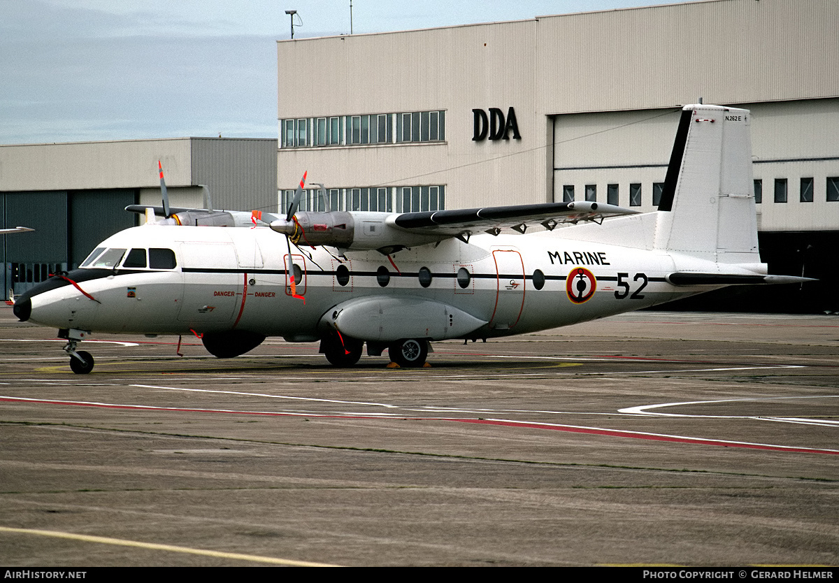 Aircraft Photo of 52 | Nord 262E | France - Navy | AirHistory.net #369960