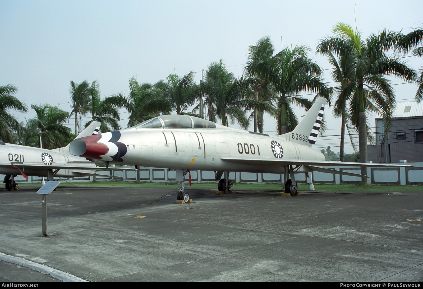 Aircraft Photo of 0001 | North American F-100F Super Sabre | Taiwan - Air Force | AirHistory.net #369964