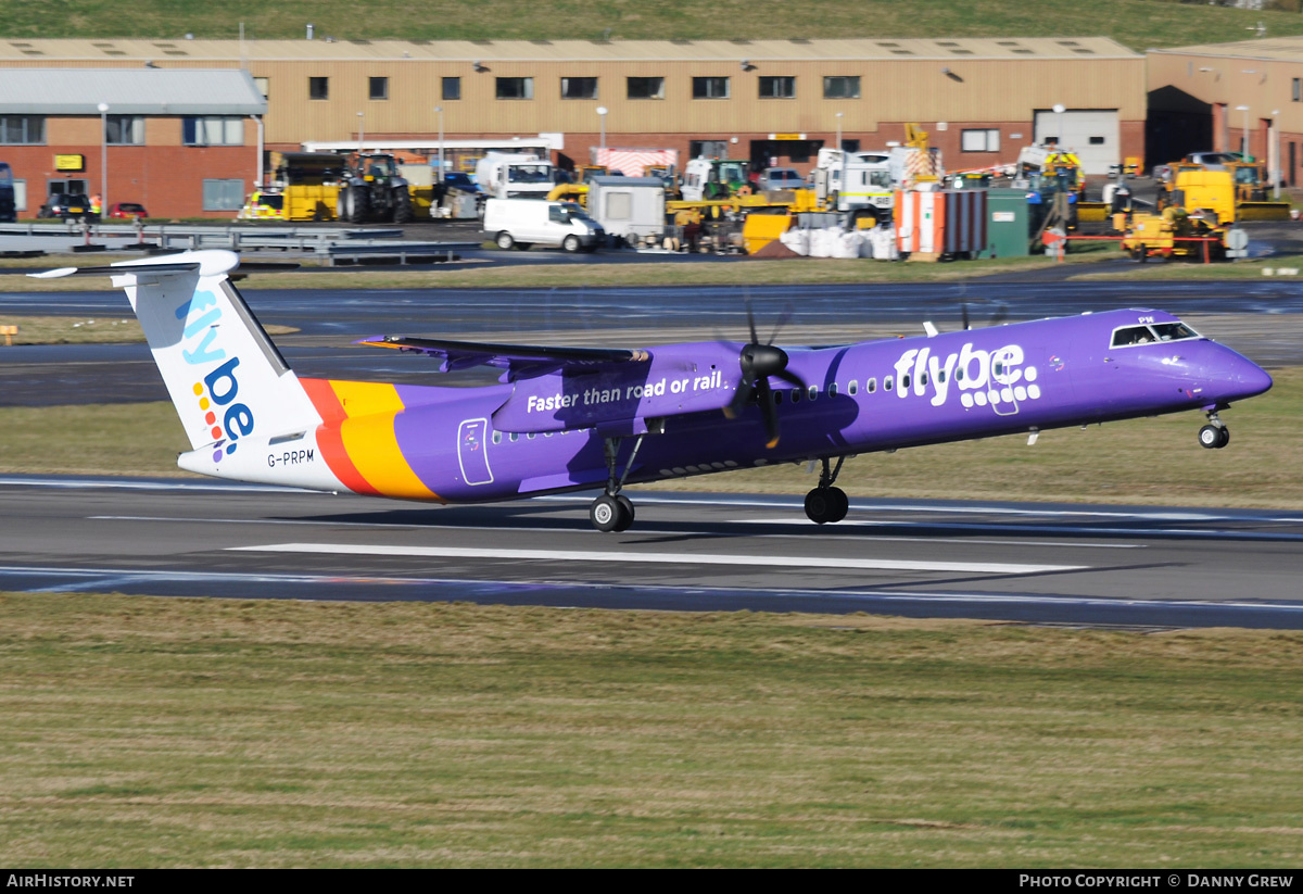 Aircraft Photo of G-PRPM | Bombardier DHC-8-402 Dash 8 | Flybe | AirHistory.net #369979