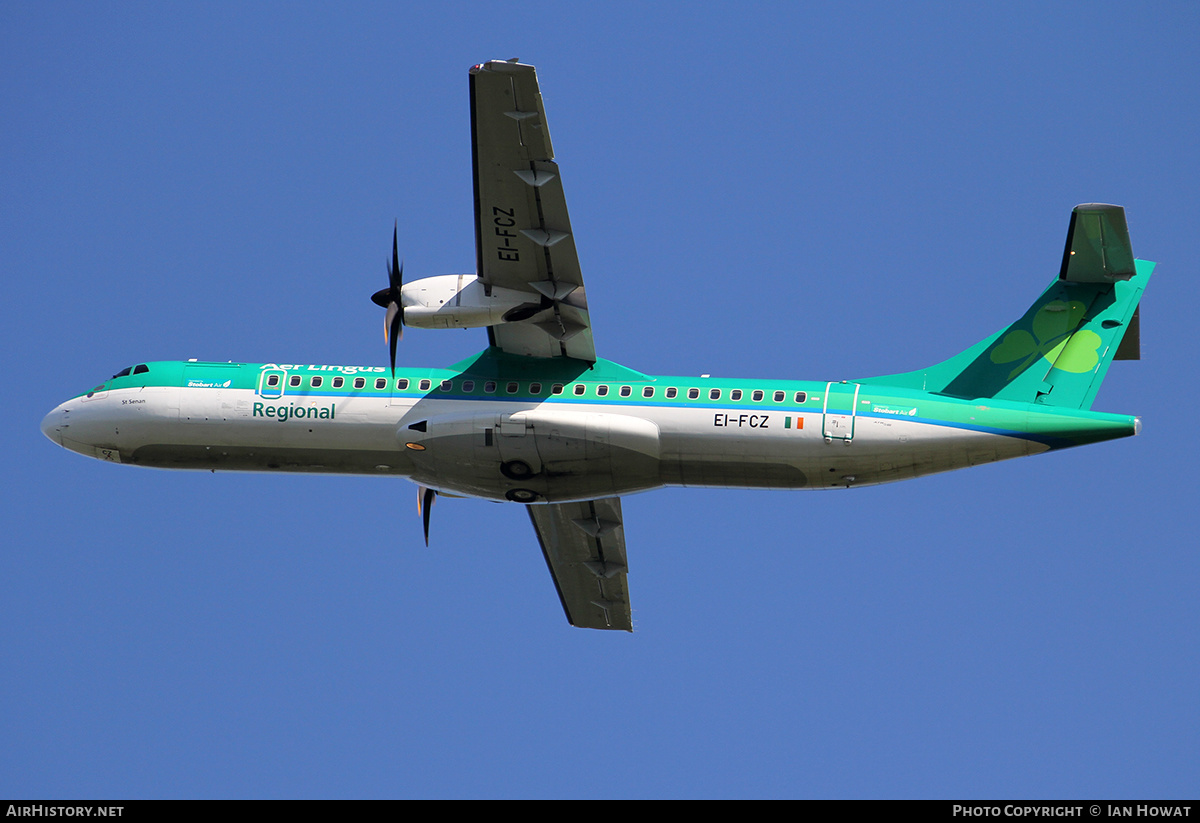 Aircraft Photo of EI-FCZ | ATR ATR-72-600 (ATR-72-212A) | Aer Lingus Regional | AirHistory.net #369994