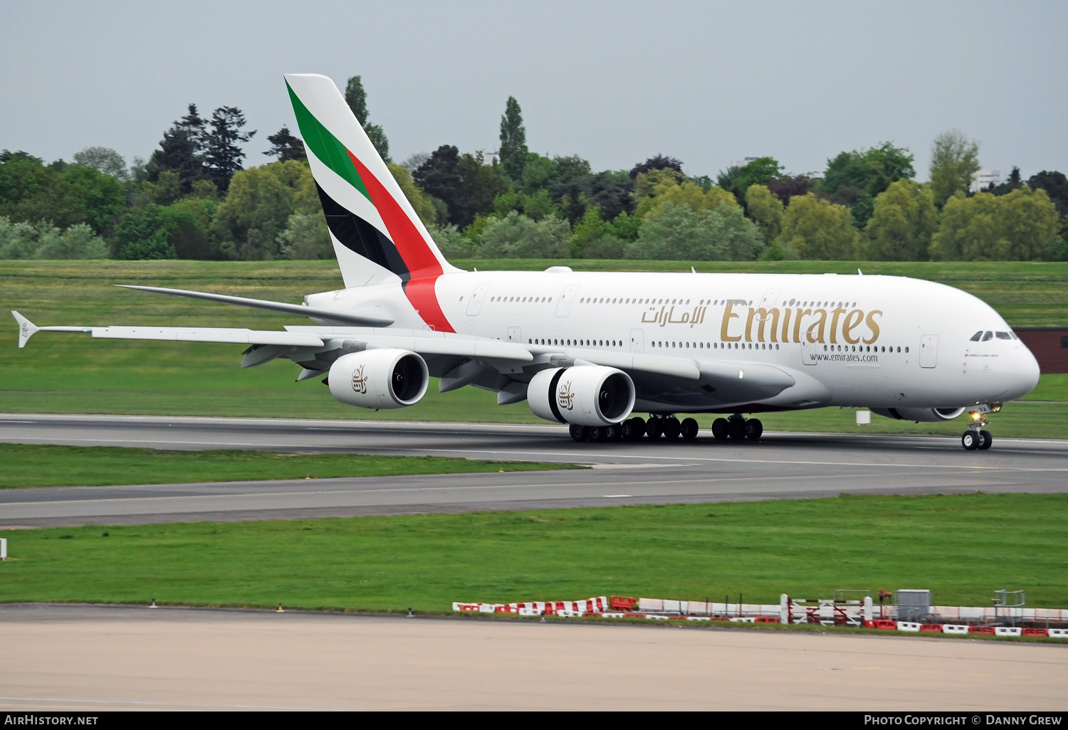 Aircraft Photo of A6-EVA | Airbus A380-842 | Emirates | AirHistory.net #370016