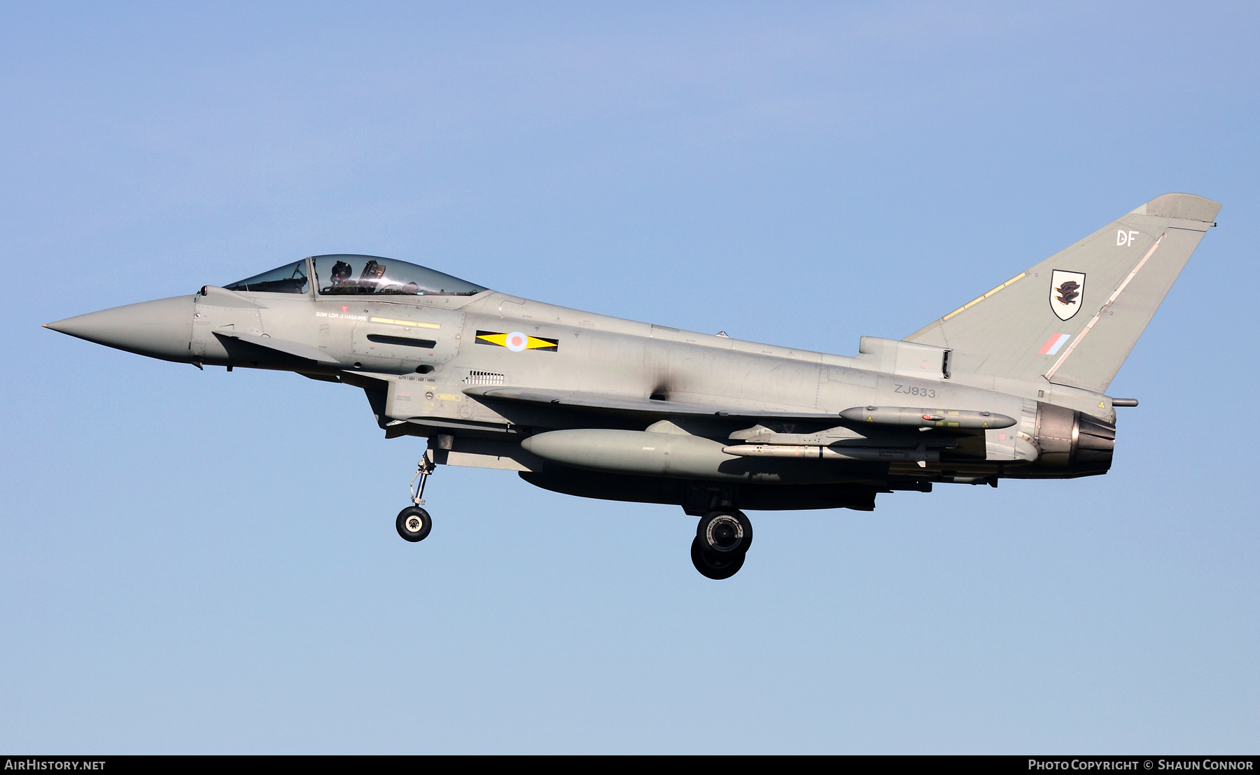 Aircraft Photo of ZJ933 | Eurofighter EF-2000 Typhoon FGR4 | UK - Air Force | AirHistory.net #370026