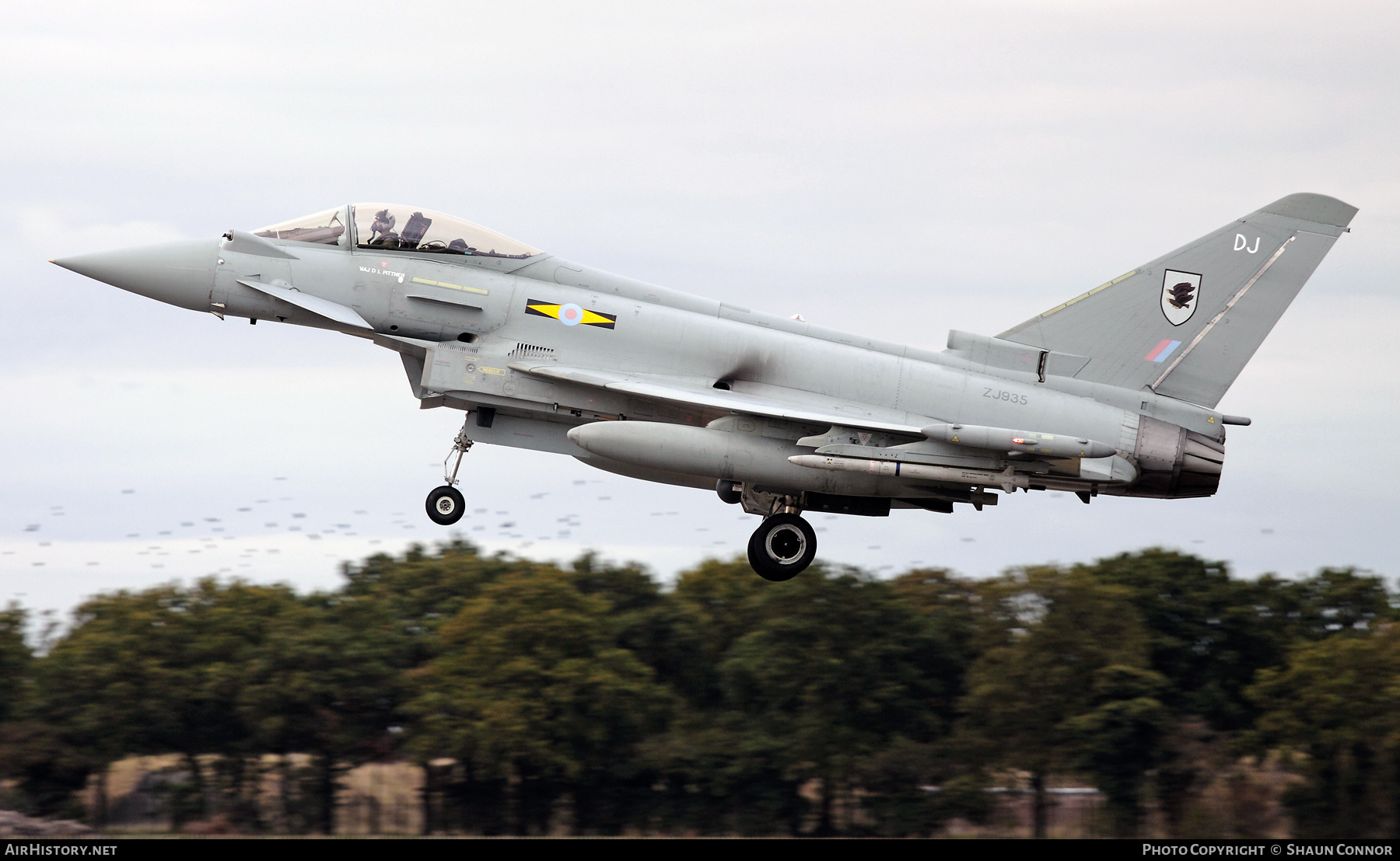 Aircraft Photo of ZJ935 | Eurofighter EF-2000 Typhoon FGR4 | UK - Air Force | AirHistory.net #370029