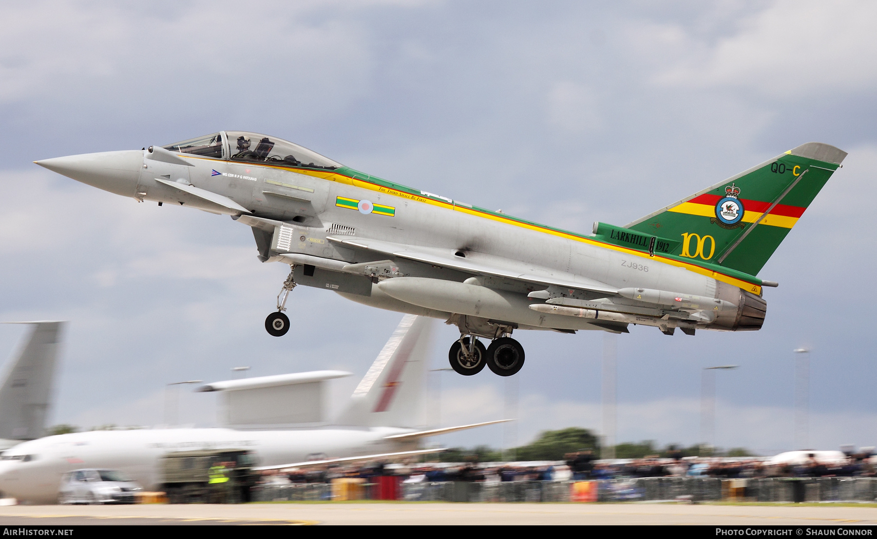 Aircraft Photo of ZJ936 | Eurofighter EF-2000 Typhoon FGR4 | UK - Air Force | AirHistory.net #370031