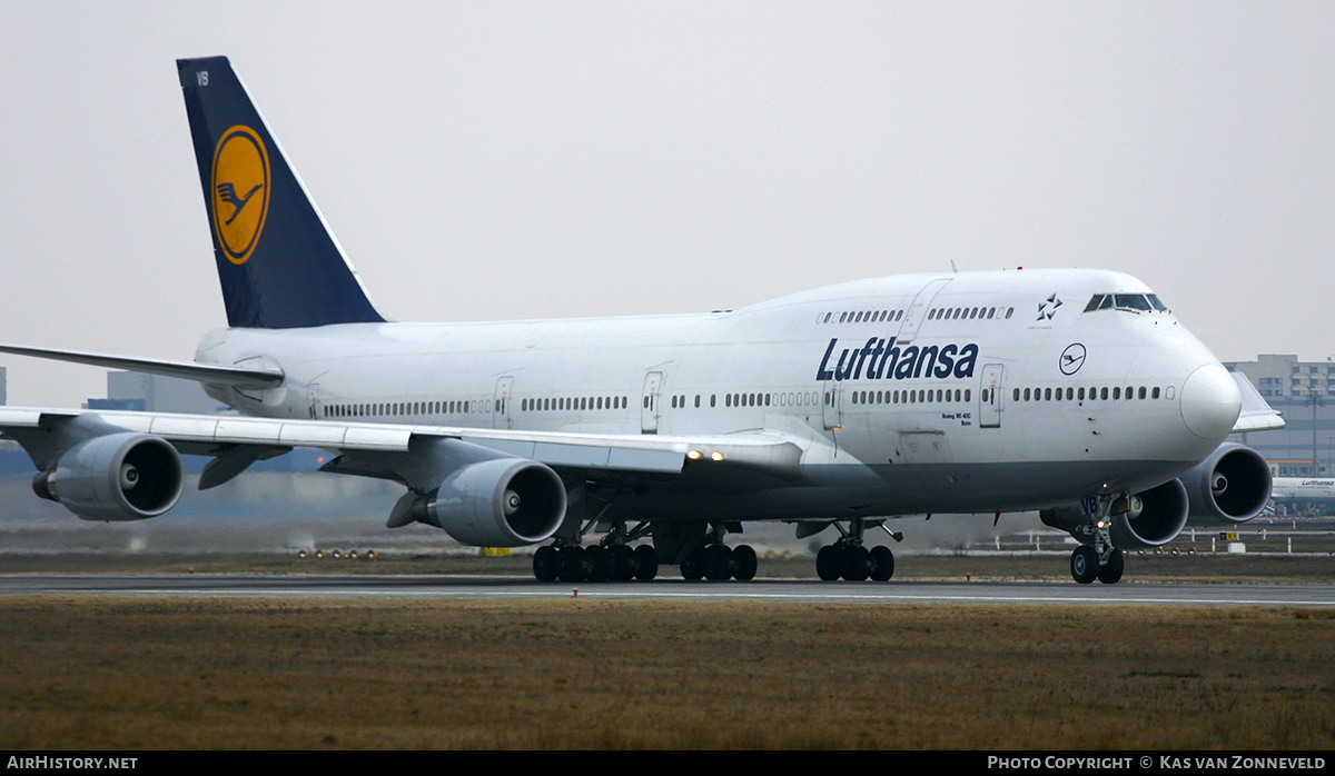 Aircraft Photo of D-ABVB | Boeing 747-430 | Lufthansa | AirHistory.net #370046
