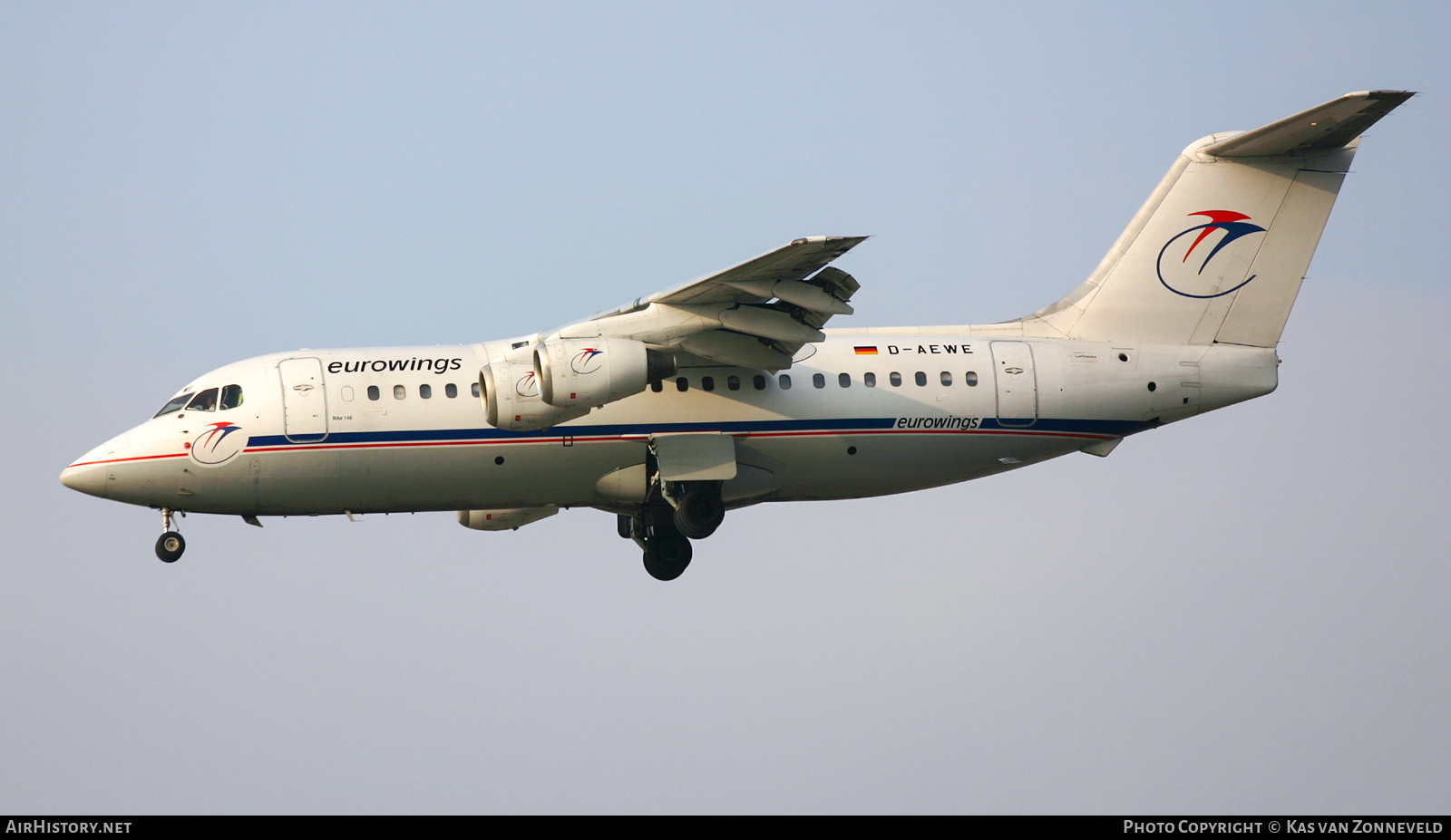 Aircraft Photo of D-AEWE | British Aerospace BAe-146-200A | Eurowings | AirHistory.net #370048