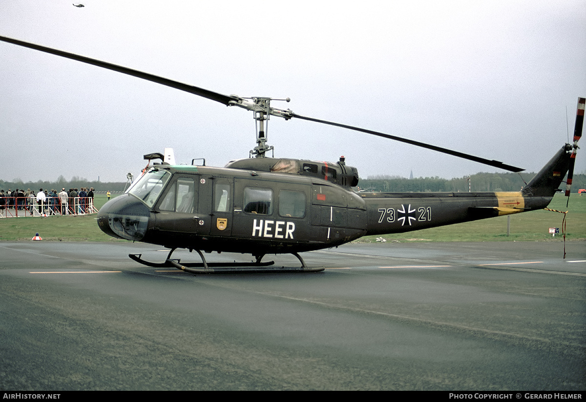 Aircraft Photo of 7321 | Bell UH-1D Iroquois | Germany - Army | AirHistory.net #370051
