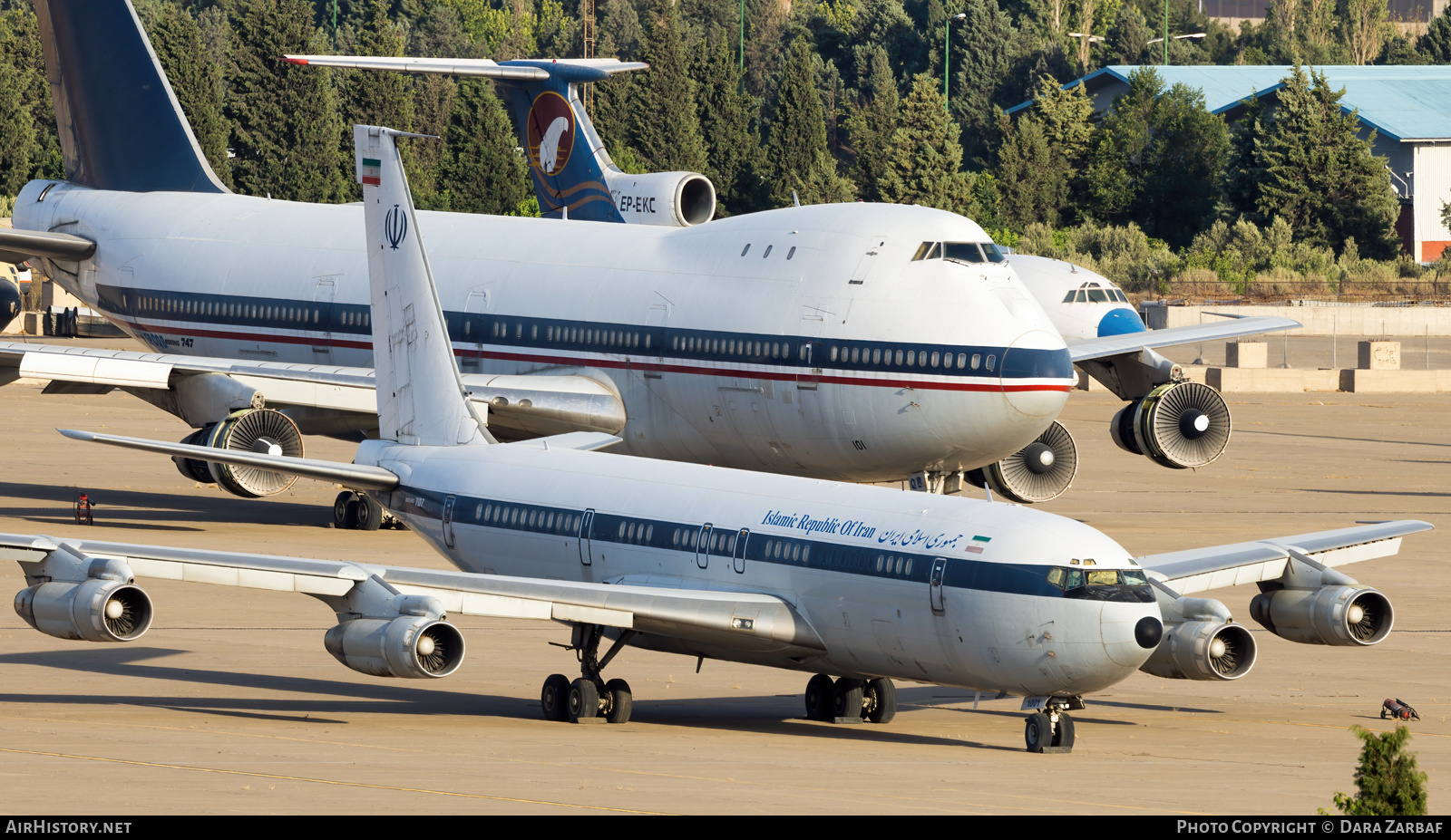 Aircraft Photo of 1001 | Boeing 707-386C | Islamic Republic of Iran | AirHistory.net #370056