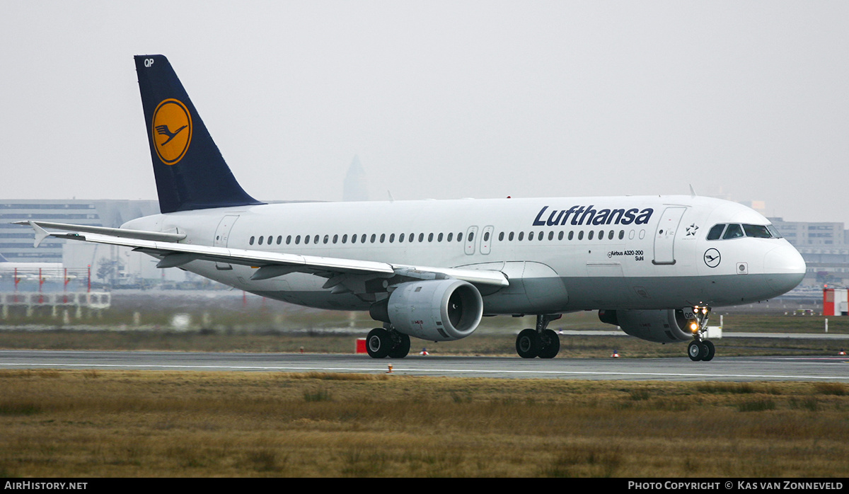 Aircraft Photo of D-AIQP | Airbus A320-211 | Lufthansa | AirHistory.net #370059