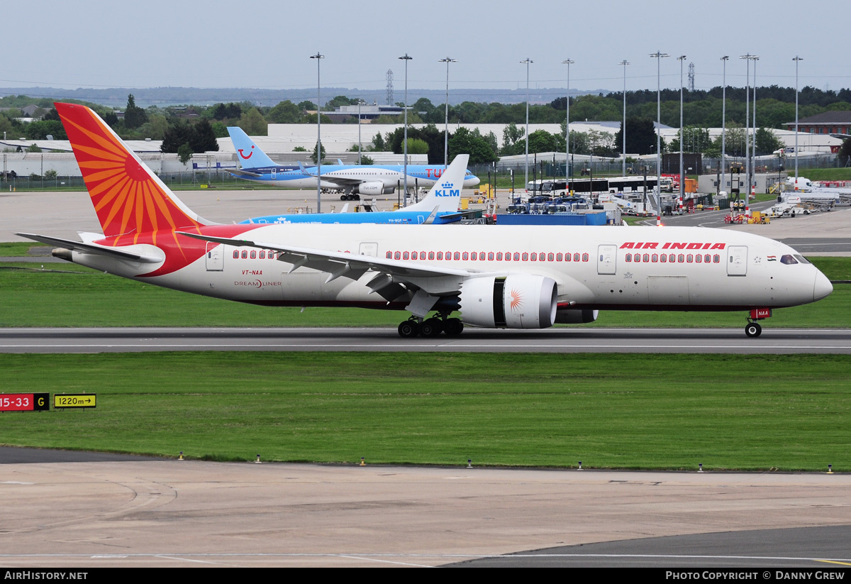 Aircraft Photo of VT-NAA | Boeing 787-8 Dreamliner | Air India | AirHistory.net #370060