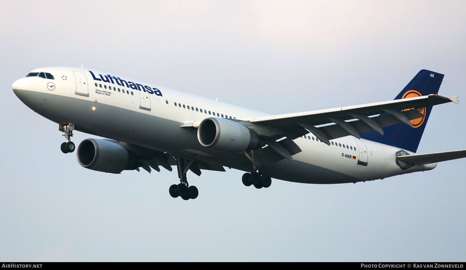 Aircraft Photo of D-AIAR | Airbus A300B4-603 | Lufthansa | AirHistory.net #370062