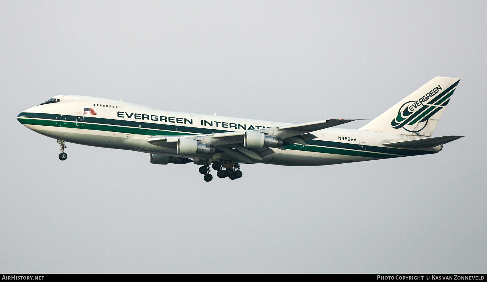 Aircraft Photo of N482EV | Boeing 747-212B(SF) | Evergreen International Airlines | AirHistory.net #370066