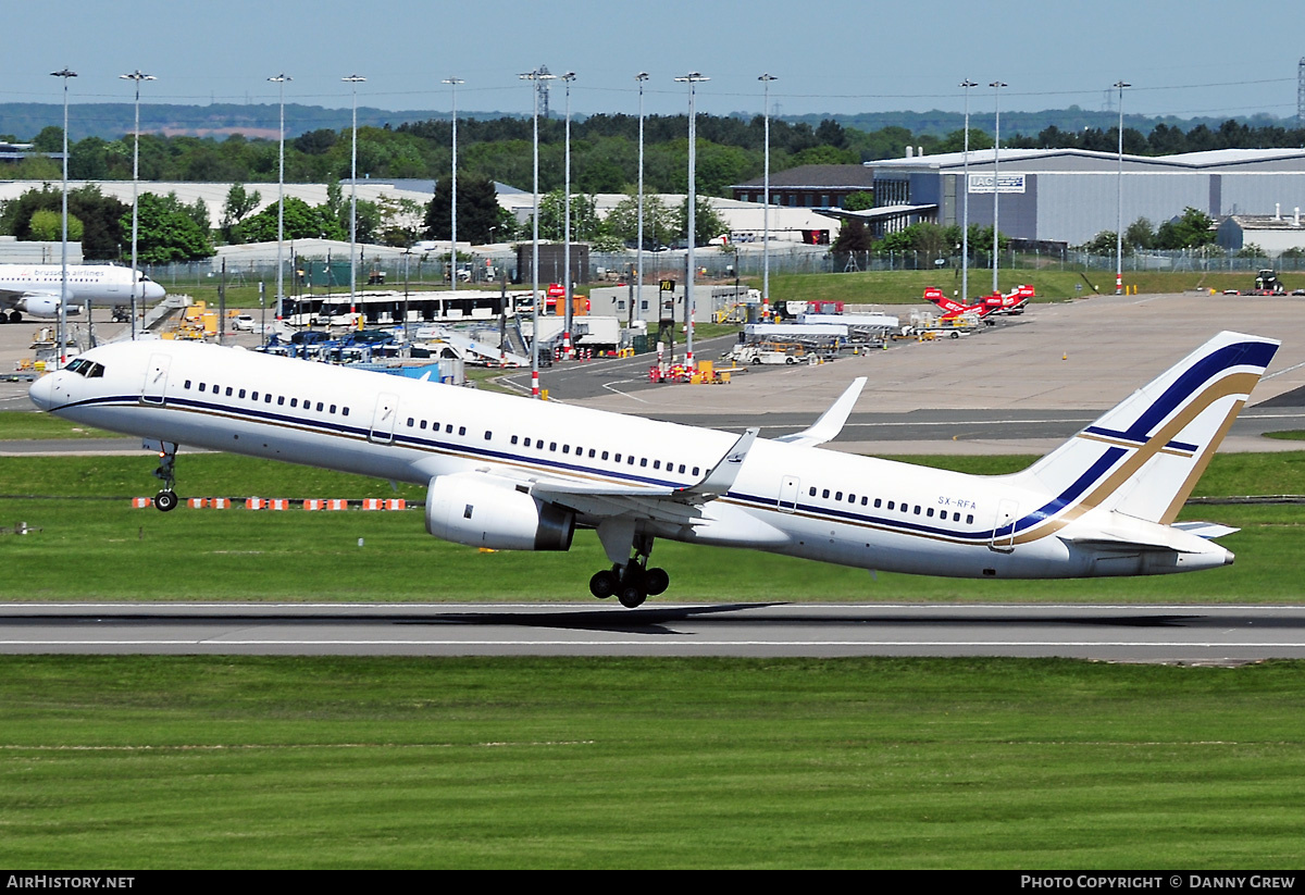 Aircraft Photo of SX-RFA | Boeing 757-23N | GainJet Aviation | AirHistory.net #370069