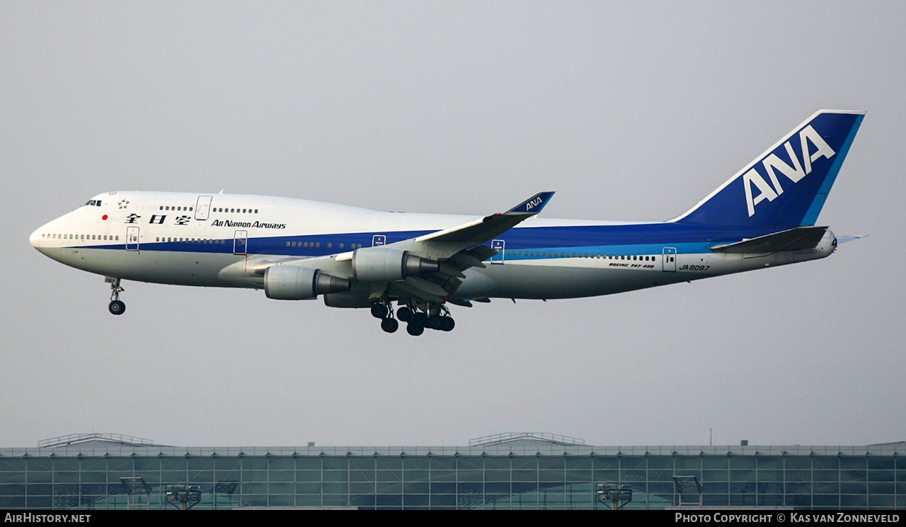 Aircraft Photo of JA8097 | Boeing 747-481 | All Nippon Airways - ANA | AirHistory.net #370070