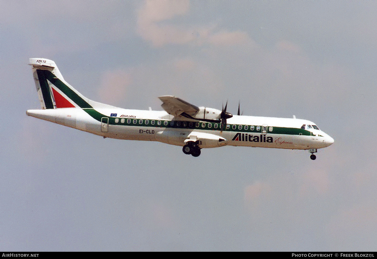 Aircraft Photo of EI-CLD | ATR ATR-72-212 | Alitalia Express | AirHistory.net #370073