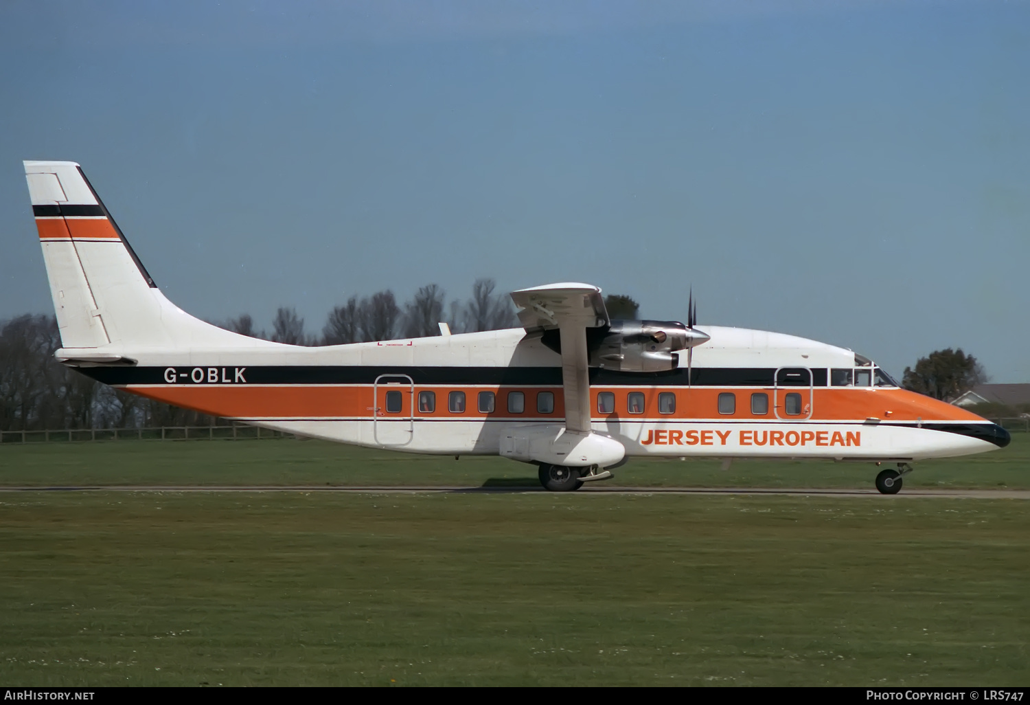 Aircraft Photo of G-OBLK | Short 360-100 | Jersey European Airways | AirHistory.net #370074
