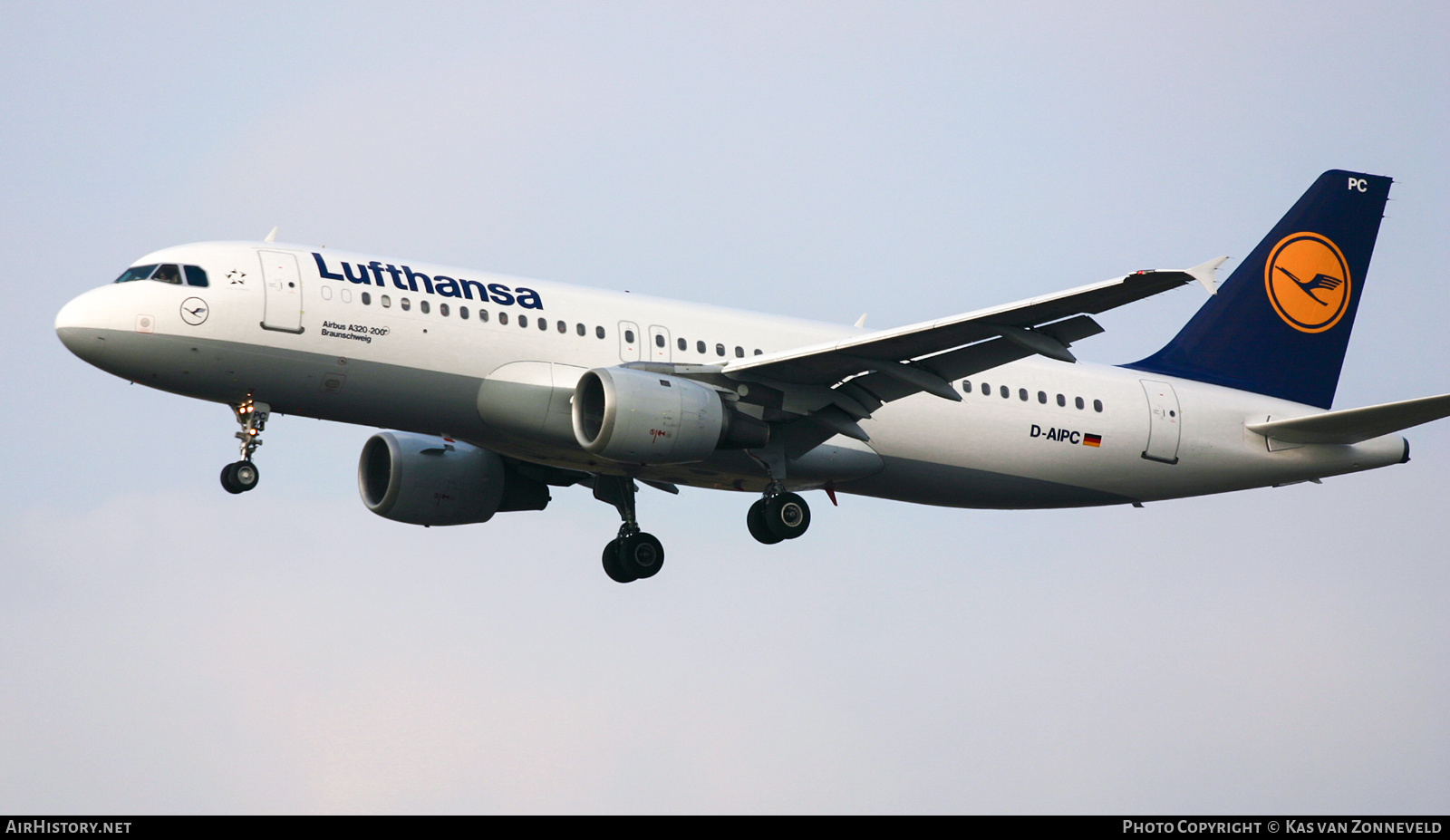 Aircraft Photo of D-AIPC | Airbus A320-211 | Lufthansa | AirHistory.net #370081