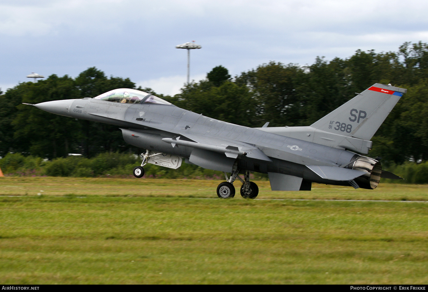 Aircraft Photo of 91-0388 / AF91-388 | General Dynamics F-16CM Fighting Falcon | USA - Air Force | AirHistory.net #370084