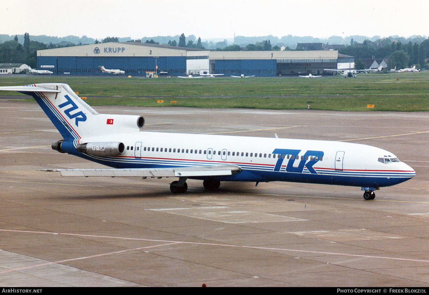Aircraft Photo of TC-TUR | Boeing 727-230/Adv | TUR - European Airlines | AirHistory.net #370086