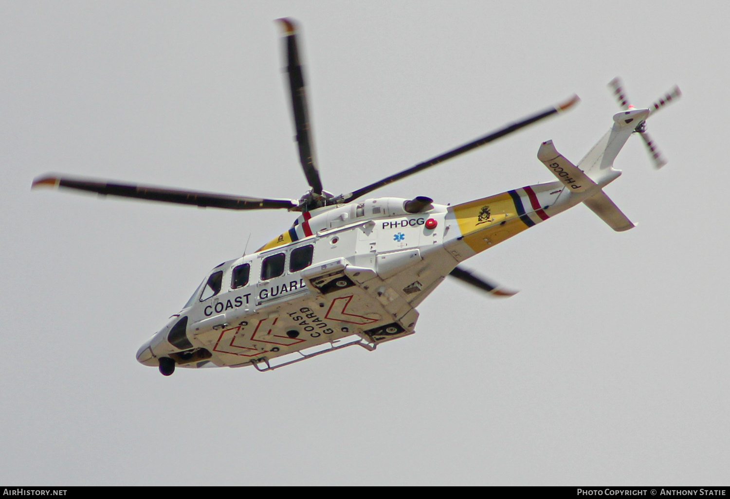 Aircraft Photo of PH-DCG | AgustaWestland AW-139 | Coast Guard - Kustwacht Caribisch Gebied | AirHistory.net #370088