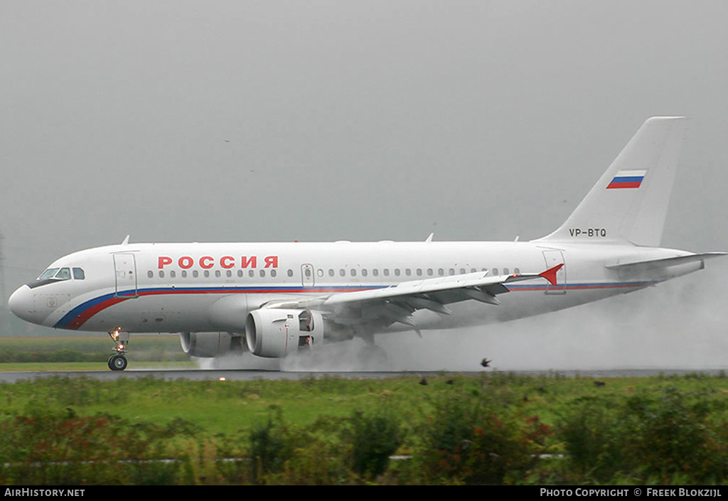 Aircraft Photo of VP-BTQ | Airbus A319-114 | Rossiya - Russian Airlines | AirHistory.net #370089